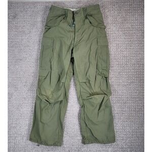 Vintage Trousers Cold Weather Wind Resistant 107 Military Cargo Army Pants